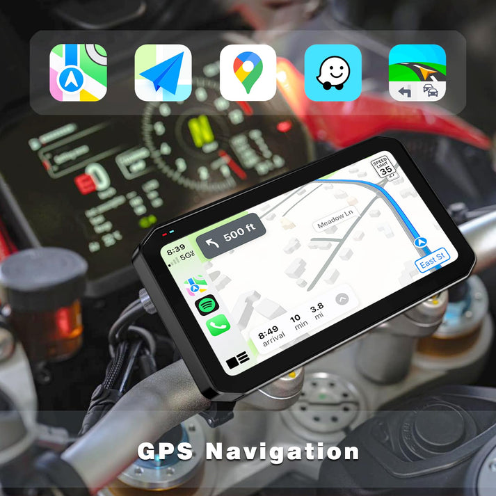 Interface CarPlay sur écran 7 pouces